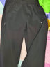 李宁运动裤女速干裤秋冬新款薄款宽松透气冰丝束脚收口休闲长裤运动服 黑色(速干轻薄) S 实拍图