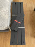 艺婷 长方形跨床桌可移动多功能双人床桌长条桌台式电脑懒人书桌桌子 柚木面+黑架 200*40*80（适合1.8米床） 晒单实拍图