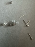 中国黄金足银耳钉女耳饰套装养耳洞棒防堵端午节礼物送女友老婆生日 爱心耳钉+星星耳钉【耳钉4对】 实拍图
