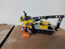 正博积木兼容拼装颗粒坦克模型消防队工程车汽车飞机男孩玩具儿童礼物 6合1城市建设队（150+颗粒） 实拍图