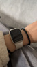 达梭适用苹果手表表带apple watch10/S9液态硅胶iwatchSE/7/8运动表带男女潮流创意ultra运动防水表链 新款-星光色 40/41/42mm（标准码） 实拍图