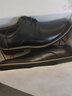 卡帝乐鳄鱼（CARTELO）牛皮男士保暖加绒商务休闲冬季加厚软面皮鞋子男M1303 黑色 43 实拍图
