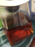 福容（FUROOT）茶漏过滤网茶滤304不锈钢过滤器茶叶滤网泡茶茶具配件茶隔滤茶器 玻璃茶漏套+圆韵公杯（绿色） 实拍图