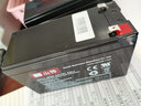 山特UPS蓄电池12V9AH不间断电源C12-9铅酸电瓶C12-100 12V100AH C12-7AH 内置C1K C3K专用大容量 C12-7 12V7AH 实拍图