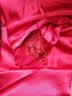 莫代尔新款睡衣女士夏睡裙短袖冰丝连衣裙性感蕾丝薄款家居服大码睡衣女 306款大红色冰丝 3XL 码 推荐160~190斤 实拍图