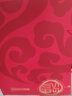 恒源祥（HYX）红色纯棉妈妈围巾女秋冬季长辈中老年人老人奶奶喜婆婆披肩婚礼 (带礼盒)纯棉款---PJ蝴蝶花香-酒 晒单实拍图