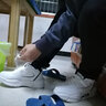 库彬男士增高鞋10cm韩版运动鞋内增高男鞋百搭休闲鞋内增高板鞋跑步鞋 白色8cm 40 内增高鞋 实拍图