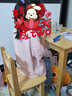 赐匠（CIJIANG） 小方桌实木幼儿园蒙氏教具早教培训班绘画班居家小户型小桌子 7-12岁 1桌+1椅  全实木清漆 实拍图