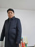 弗朗西保罗（FULANLE PAULO）男装双面呢羊绒大衣长款过膝商务男士风衣羊毛呢子毛呢秋冬装外套 黑色8905 2XL (185) 实拍图
