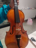 克莉丝蒂娜（Christina）小提琴专业考级演奏儿童初学者手工成人学生小提琴送琴盒琴弦肩托 V04新款亮光 1/2身高130cm以上 实拍图