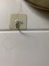 凤全20只装 无痕粘钩厨房浴室免钉免打孔粘胶墙壁魔力贴强力挂钩 透明款(20只装) 实拍图