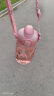 迪士尼儿童水杯带吸管 tritan夏季可爱双饮塑料壶幼儿园男女小学生户外便携弹盖直饮喝水杯子550ML米妮8082 实拍图