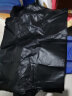 加厚背心式垃圾袋家用厨房手提式黑色一次性塑料袋 300只 实拍图