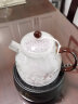 美斯尼 耐热玻璃煮茶器蒸煮一体茶壶蒸茶器电陶炉电茶炉功夫茶具 龙跃蒸煮双胆壶 实拍图