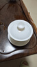京东京造 茶杯盖碗  360°旋转可悬停功夫泡茶盖碗茶具羊脂玉瓷薄胎150ml 实拍图