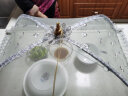拜杰菜罩可折叠饭菜罩防苍蝇盖菜罩剩菜食物罩家用餐桌罩食物网罩 方形可折叠【45*45CM】 实拍图