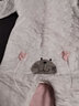 优奇婴儿衣服新生儿保暖三层夹棉连体衣春秋冬季哈衣爬服男女宝宝睡衣 升级【三层暖棉】屁屁熊粉色 66cm 实拍图