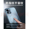 IM-CHEN 适用苹果12手机壳iPhone12Promax镜头全包硬壳超薄金属边框磁吸防摔磨砂保护壳 苹果12【6.7寸Promax】-金属防摔-海蓝色 实拍图