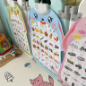 乐乐鱼（leleyu）卡通兔有声挂图玩具早教认知6张墙贴识字表男女孩六一儿童节礼物 实拍图