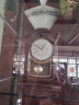 枫叶（MapleLeaf） 新中式客厅简约实木座钟家用复古艺术钟表简约创意欧式时钟摆件 8036阿拉伯+报时 晒单实拍图