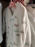 翘脚鸭婴儿衣服新生儿连体衣秋冬季春款哈衣爬服满月宝宝内衣纯棉刚出生 浅绿小小象【2件套】（四季款） 59cm (建议0-3个月) 实拍图