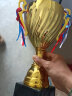 英友（ENYOU）金属奖杯定制篮球足球体育比赛年会颁奖学生儿童奖杯 碗形中号 实拍图