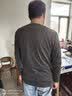 捷云帝 【纯棉二件】长袖t恤男纯色棉宽松大码秋衣男士圆领体恤衣服内搭潮流上衣情侣装打底衫 【纯棉】 深灰+卡其 XL 建议135-150斤 实拍图