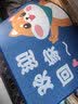 斜月三星水晶绒地垫家用入户门口浴室防滑耐脏易打理垫子地毯 元气满满【水晶绒】【2条装】 40*60cm 实拍图