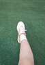 安踏（ANTA）漫步运动鞋女2025夏季新款百搭轻便透气软底老爹鞋休闲鞋跑步鞋女 象牙白/藕灰色【透气网面】 40 实拍图