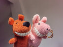 IGNATIUS微笑大牙公仔毛绒背包挂件网红小猪玩偶呲牙公仔钥匙扣包包挂饰女 大牙猪 实拍图