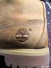 添柏岚（Timberland）踢不烂大黄靴男户外休闲经典牛皮防水马丁靴 10061 小麦色 7/40 实拍图