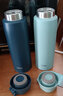 膳魔师（THERMOS）保温杯男士女士大容量运动水杯750ml便携杯子保冷杯JOO-750 MG 实拍图