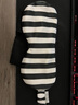 艾比Auberge 真丝眼罩睡眠遮光助眠 100%桑蚕丝22姆米6A级男女午休办公睡觉助眠缓解疲劳 条纹款/黑色【6A级100%桑蚕丝】 实拍图