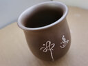坭兴六堡广西钦州坭兴陶茶杯钻石杯喝茶杯陶瓷杯手工品茗杯主人杯竹节杯 神逸高杯 实拍图
