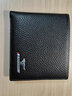 七匹狼（SEPTWOLVES）钱包男真皮男士薄款皮夹商务休闲钱夹生日情人节520礼物送男友 黑色款【专柜蓝礼盒】 实拍图