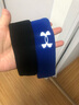 安德玛（Under Armour）发带运动头带吸导汗带发箍运动篮球跑步健身男女止汗带擦汗束发带 黑色 实拍图