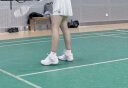 川崎（KAWASAKI）羽毛球鞋男款女士稳定耐磨减震透气运动鞋专业比赛训练羽鞋K-073D 高性价比款白粉 38  晒单实拍图