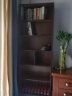 木以成居 书柜书架落地简易简约客厅卧室书房阳台置物架柜子 橡木色 实拍图