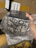AKBK皮革纸巾盒客厅茶几遥控器收纳盒轻奢家用桌面创意抽纸盒2026新款 【圆角款】复古印花刺绣 实拍图