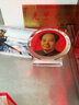 怀东工艺毛主席摆像水晶现代家居摆件客厅书房装饰办公室画像头像桌面摆饰 单面加厚16.5厘米高红底老年款 实拍图