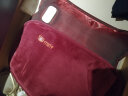 LOVE PERFECTION 充电热水袋暖手宝防爆暖脚大号暖水袋被窝暖床神器暖宝女敷肚子 米尼酒红色绒布双插手 实拍图