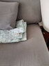 钟爱一生沙发套罩全包全套懒人沙发盖布四季通用贵妃位全包加厚弹力坐垫子 玉米绒 浅灰色 M码(沙发长度145-185cm适用)双人 实拍图