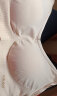 嫚熙（EMXEE）哺乳内衣孕妇文胸喂奶前开扣聚拢有型怀孕期胸罩 蜜桃粉 L 实拍图
