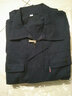 冠诺达（GUANNUODA） 全棉工作服套装男焊工春秋长袖工程服 电焊服防烫 汽修工程服劳 纯棉藏蓝色套装 XL (175) 实拍图