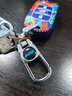 汽车钥匙扣360度通用男士创意个性车钥匙挂件圈环女钥匙防丢锁链 通用款 所有车型均可用 实拍图