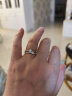 谢瑞麟（TSL）母亲节礼物钻石戒指女18K金玫瑰金排钻戒指求婚结婚钻戒63233 14号圈口（20颗钻石,共约12分) 实拍图