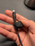 贝尔金（BELKIN） USB-IF认证Type-C轻柔编织快充线适用于苹果iPhone 15 Pro Max车载CarPlay充电数据线 C转Lightning 1米 黑色（苹果在售款） 实拍图