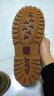 MONACWE马丁靴男士韩版中帮短靴子工装雪地棉鞋加绒复古英伦二层猪皮靴潮 卡其色 38 晒单实拍图