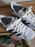 adidas阿迪达斯三叶草男鞋女鞋板鞋 25夏季新款情侣金标贝壳休闲鞋子女 Superstar贝壳头情侣款晒图返10 37 实拍图