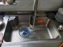卡贝（cobbe） 厨房水槽大单槽日式洗碗槽304不锈钢洗菜盆厨用台下盆洗菜池 超大下水-75x48-经典龙头 实拍图
